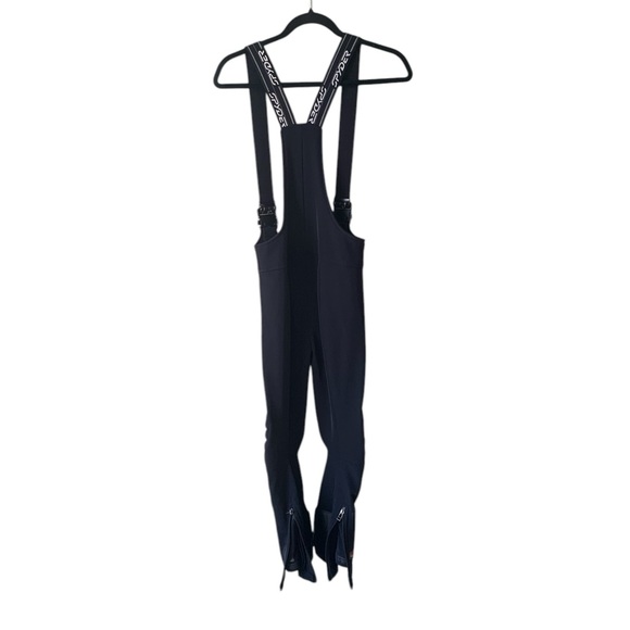 Spyder Kids Ski Racing Dowhill Skiing Snow Pants bibs Size 12 - Picture 2 of 12